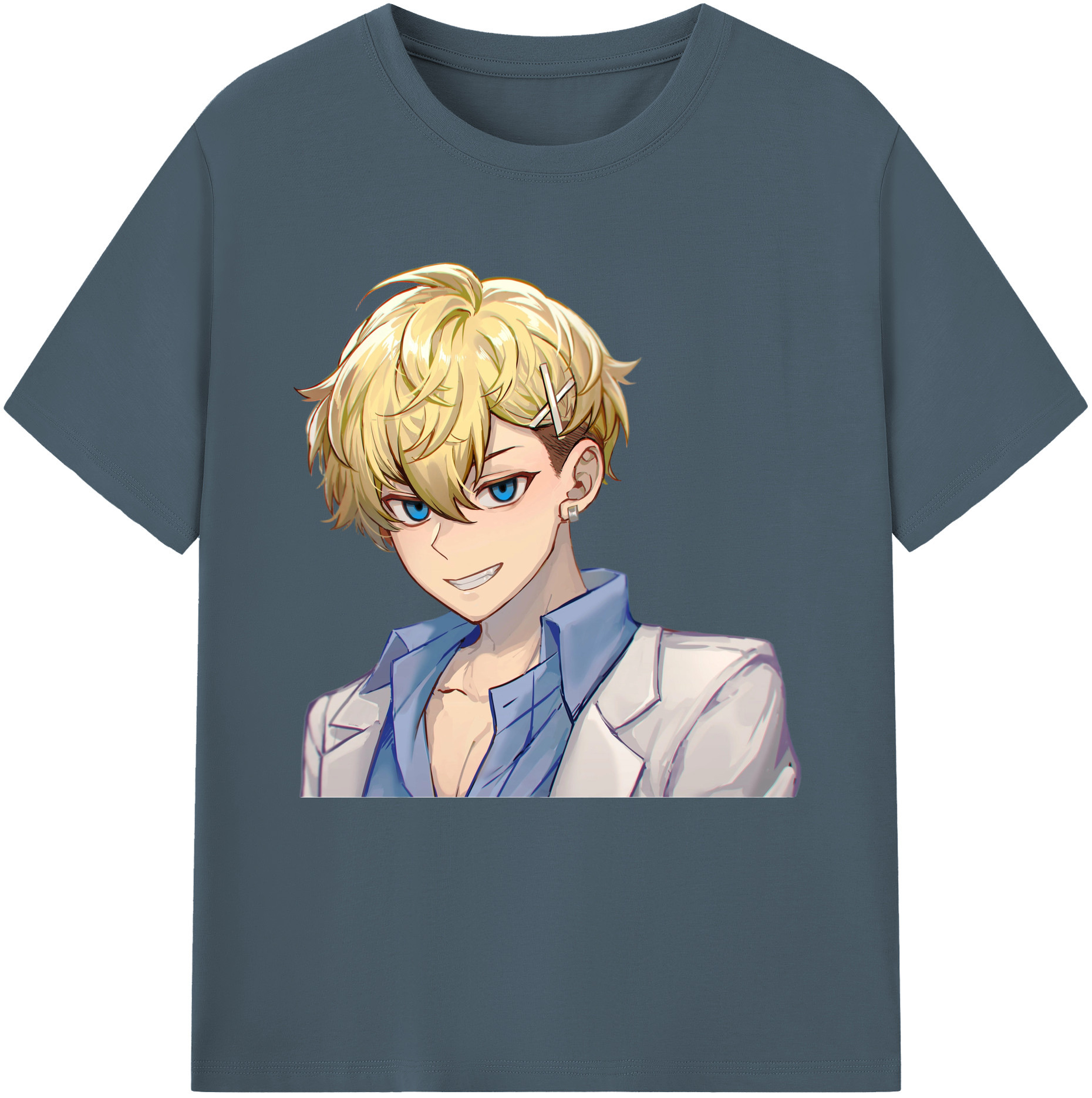 （画像用） 東京リベンジャーズ Tokyo Revengers 綿100％半袖Tシャツ（フロントプリント）